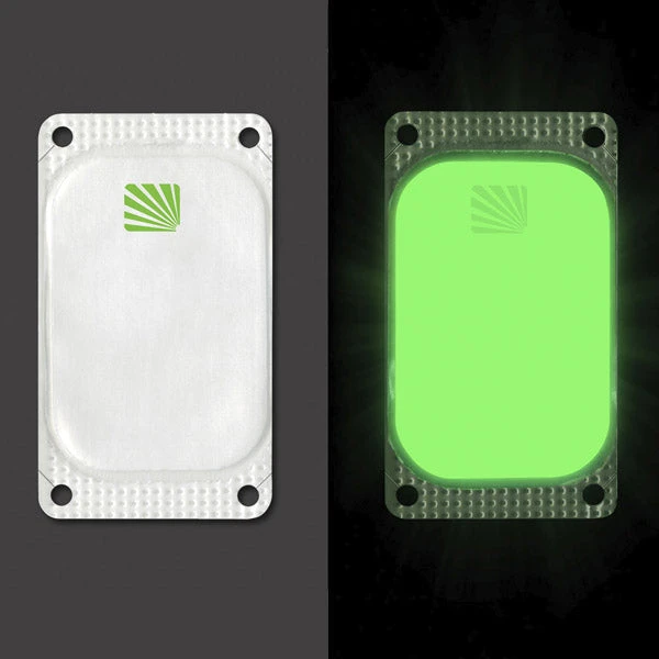 Cyalume 4.5" VisiPad ID And Marking Emitter - 10 HRS - GREEN 4 Cyalume 4.5" VisiPad ID And Marking Emitter - 10 HRS - GREEN