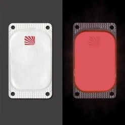 Cyalume 4.5" VisiPad ID And Marking Emitter - 10 HRS - RED