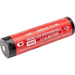 SF18650B SUREFIRE BATTERY Micro USB Lithium Ion Rechargeable Battery