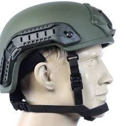 Nexus Protective Body Armour Nexus SF M3 Helmet With Rails, NVG Shroud, BOA Dialler OD 15 Nexus Protective Body Armour Nexus SF M3 Helmet With Rails, NVG Shroud, BOA Dialler OD