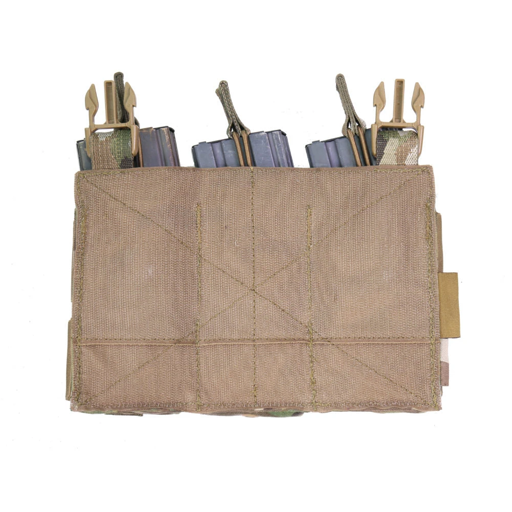 Warrior Assault Systems WARRIOR DETACHABLE FRONT PANEL MK1 (3X 5.56 MAG POUCHES AND 2 UTILITY POUCHES) - MULTICAM 4 Warrior Assault Systems WARRIOR DETACHABLE FRONT PANEL MK1 (3X 5.56 MAG POUCHES AND 2 UTILITY POUCHES) - MULTICAM