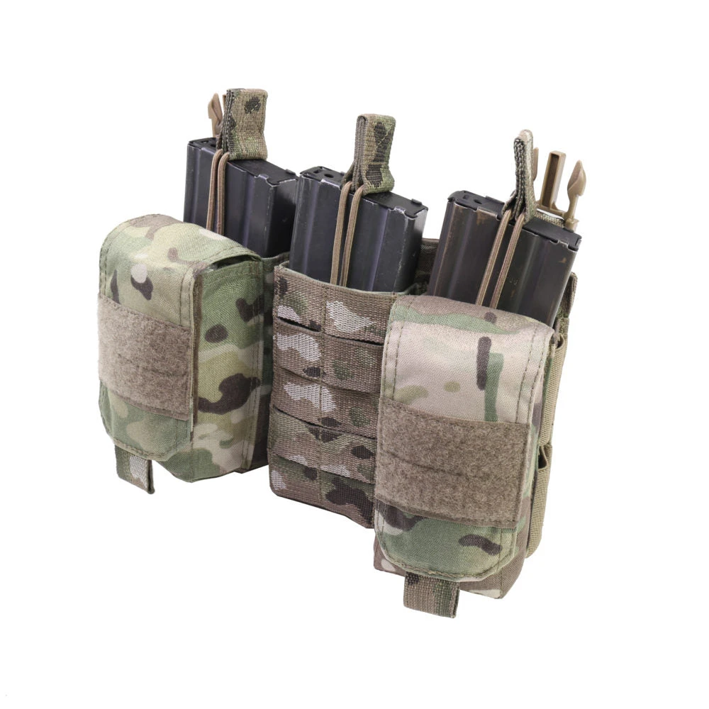 Warrior Assault Systems WARRIOR DETACHABLE FRONT PANEL MK1 (3X 5.56 MAG POUCHES AND 2 UTILITY POUCHES) - MULTICAM 5 Warrior Assault Systems WARRIOR DETACHABLE FRONT PANEL MK1 (3X 5.56 MAG POUCHES AND 2 UTILITY POUCHES) - MULTICAM