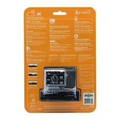 Cobra Radios COBRA 65KM RECHARGEABLE WATERPROOF TWO-WAY RADIO WALKIE TALKIES (2 Pack)