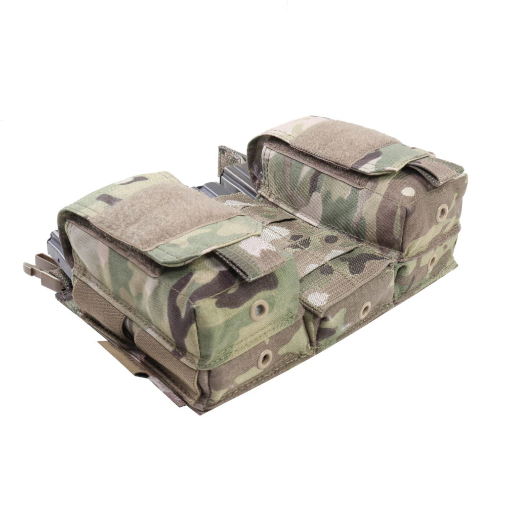 Warrior Assault Systems WARRIOR DETACHABLE FRONT PANEL MK1 (3X 5.56 MAG POUCHES AND 2 UTILITY POUCHES) - MULTICAM 8 Warrior Assault Systems WARRIOR DETACHABLE FRONT PANEL MK1 (3X 5.56 MAG POUCHES AND 2 UTILITY POUCHES) - MULTICAM