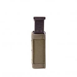 Warrior Assault Systems WARRIOR LASERCUT SINGLE SNAP MAG POUCH 9MM SHORT - RANGER GREEN