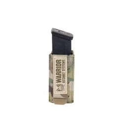 Warrior Assault Systems WARRIOR LASERCUT SINGLE SNAP MAG POUCH 9MM SHORT - MULTICAM