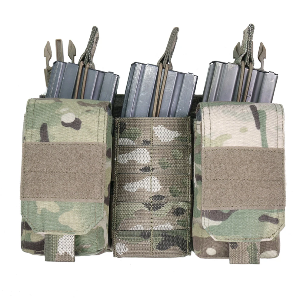 Warrior Assault Systems WARRIOR DETACHABLE FRONT PANEL MK1 (3X 5.56 MAG POUCHES AND 2 UTILITY POUCHES) - MULTICAM 3 Warrior Assault Systems WARRIOR DETACHABLE FRONT PANEL MK1 (3X 5.56 MAG POUCHES AND 2 UTILITY POUCHES) - MULTICAM