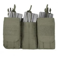 Warrior Assault Systems WARRIOR DETACHABLE FRONT PANEL MK1 (3X 5.56 MAG POUCHES AND 2 UTILITY POUCHES) -RANGER GREEN