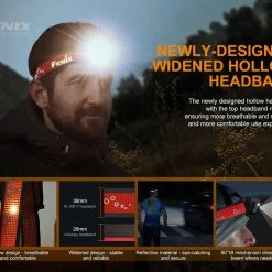 FENIX HL 18R-T LIGHTWEIGHT TRAIL RUNNING HEADLAMP - 500 LUMENS