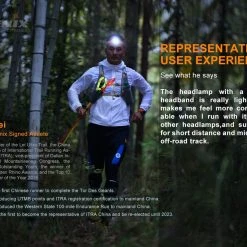 FENIX HL 18R-T LIGHTWEIGHT TRAIL RUNNING HEADLAMP - 500 LUMENS