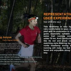 FENIX HL 18R-T LIGHTWEIGHT TRAIL RUNNING HEADLAMP - 500 LUMENS