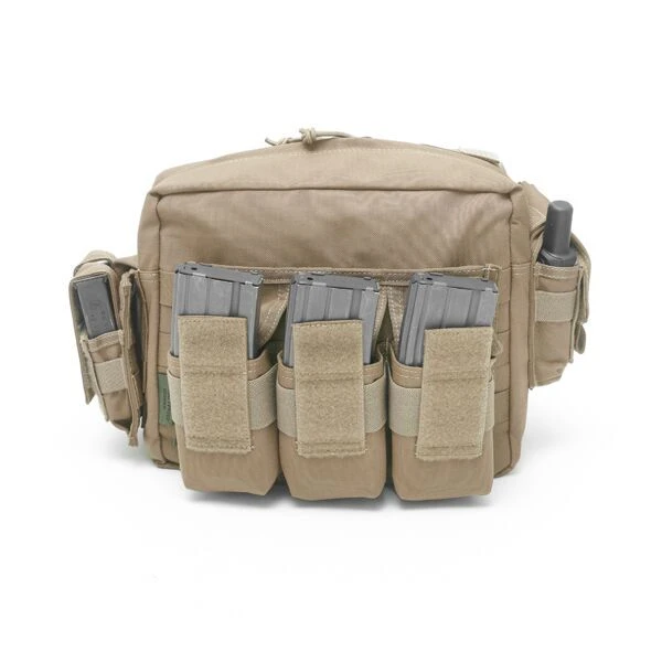 Warrior Assault Systems Grab Bag With 5.56 Molle Pouches/6 Mags 4 Warrior Assault Systems Grab Bag With 5.56 Molle Pouches/6 Mags