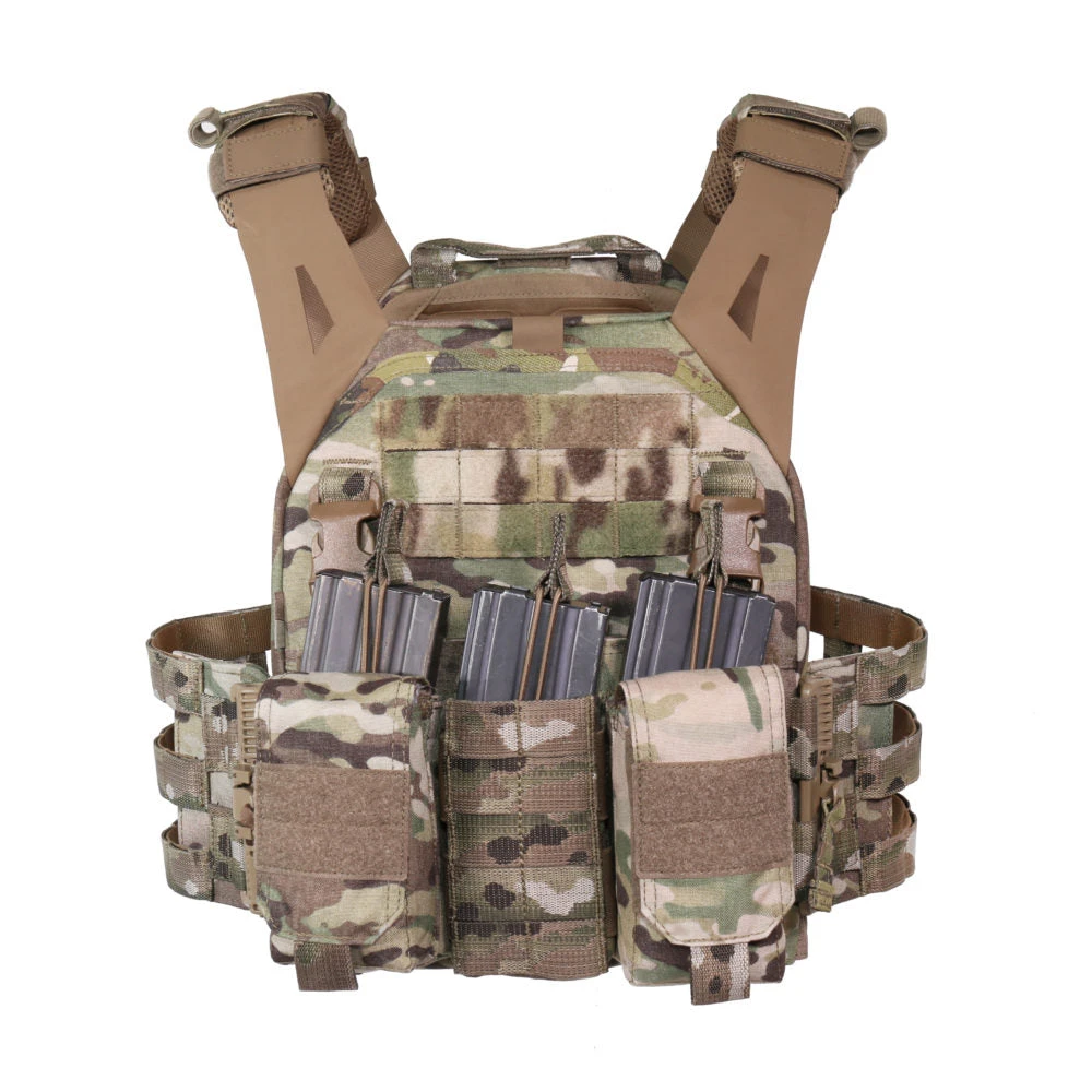 Warrior Assault Systems WARRIOR DETACHABLE FRONT PANEL MK1 (3X 5.56 MAG POUCHES AND 2 UTILITY POUCHES) - MULTICAM 9 Warrior Assault Systems WARRIOR DETACHABLE FRONT PANEL MK1 (3X 5.56 MAG POUCHES AND 2 UTILITY POUCHES) - MULTICAM