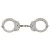 Peerless Handcuff Company PEERLESS - 700CN CHAIN HANDCUFF - NICKEL