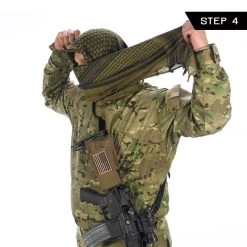 CAMCON SHEMAGHS - OLIVE/BLACK