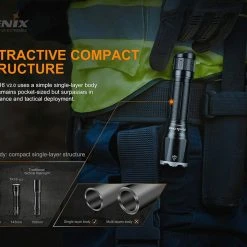 Fenix TK16 V2.0 Tactical Flashlight - 3100 Lumens