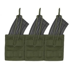 Warrior Assault Systems Triple MOLLE Open AK 7.62mm OD Green