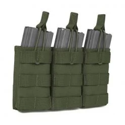 Warrior Assault Systems Triple Open 5.56MM Open Mag Pouch - Multiple Colours Available