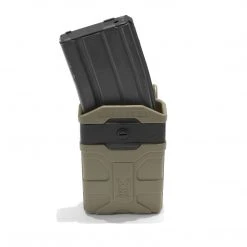 Warrior Assault Systems Polymer M4 5.5mm Mag Pouch(Dark Earth)
