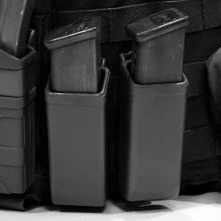 Warrior Assault Systems Polymer 9mm Pistol Mag Pouch (Black)