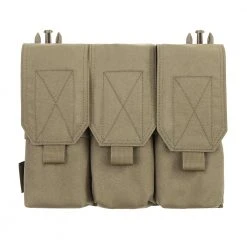 Warrior Assault Systems Detachable Triple Covered M4 Pouch - Coyote Tan