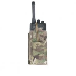 Warrior Assault Systems WARRIOR LASER CUT ADJUSTABLE RADIO POUCH MULTICAM