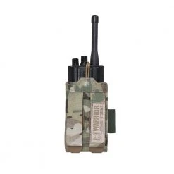 Warrior Assault Systems WARRIOR LASER CUT ADJUSTABLE RADIO POUCH MULTICAM