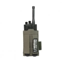 Warrior Assault Systems WARRIOR LASERCUT ADJUSTABLE RADIO POUCH – RANGER GREEN