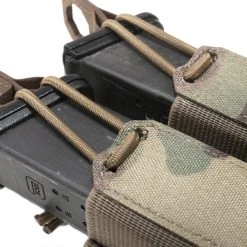 Warrior Assault Systems WARRIOR DOUBLE BUNGEE PISTOL POUCH – MULTICAM