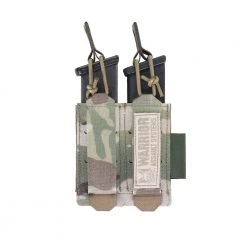 Warrior Assault Systems WARRIOR DOUBLE BUNGEE PISTOL POUCH – MULTICAM