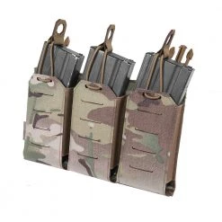 Warrior Assault Systems WARRIOR LASER CUT DETACHABLE TRIPLE BUNGEE 5.56 PANEL – MULTICAM