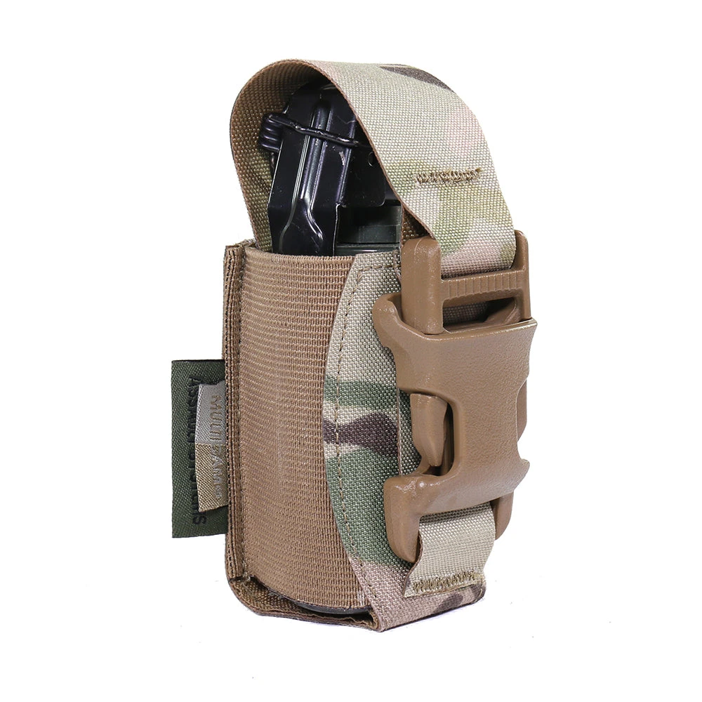 Warrior Assault Systems SINGLE 40MM FLASH BANG POUCH – MULTICAM 9 Warrior Assault Systems SINGLE 40MM FLASH BANG POUCH – MULTICAM