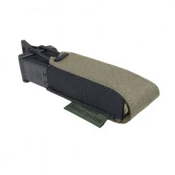 Warrior Assault Systems WARRIOR LASER CUT SINGLE BUNGEE PISTOL POUCH RANGER GREEN