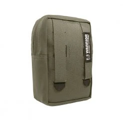 Warrior Assault Systems WARRIOR LASER CUT SMALL VERTICAL UTILIY POUCH RANGER GREEN