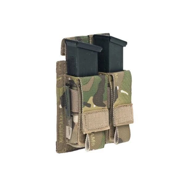 Warrior Assault Systems - Double 9mm Direct Action Mag Pouch– Multicam 5 Warrior Assault Systems - Double 9mm Direct Action Mag Pouch– Multicam