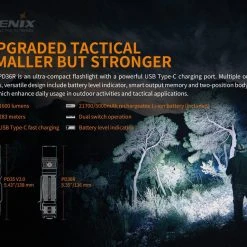 FENIX PD36R RECHARGEABLE FLASHLIGHT