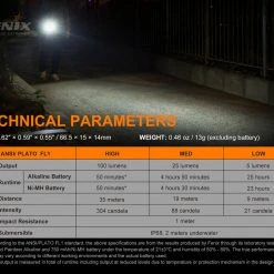 Fenix-PD36R + E01 V 2.0 Combo (Battery Included) 23 Fenix-PD36R + E01 V 2.0 Combo (Battery Included)