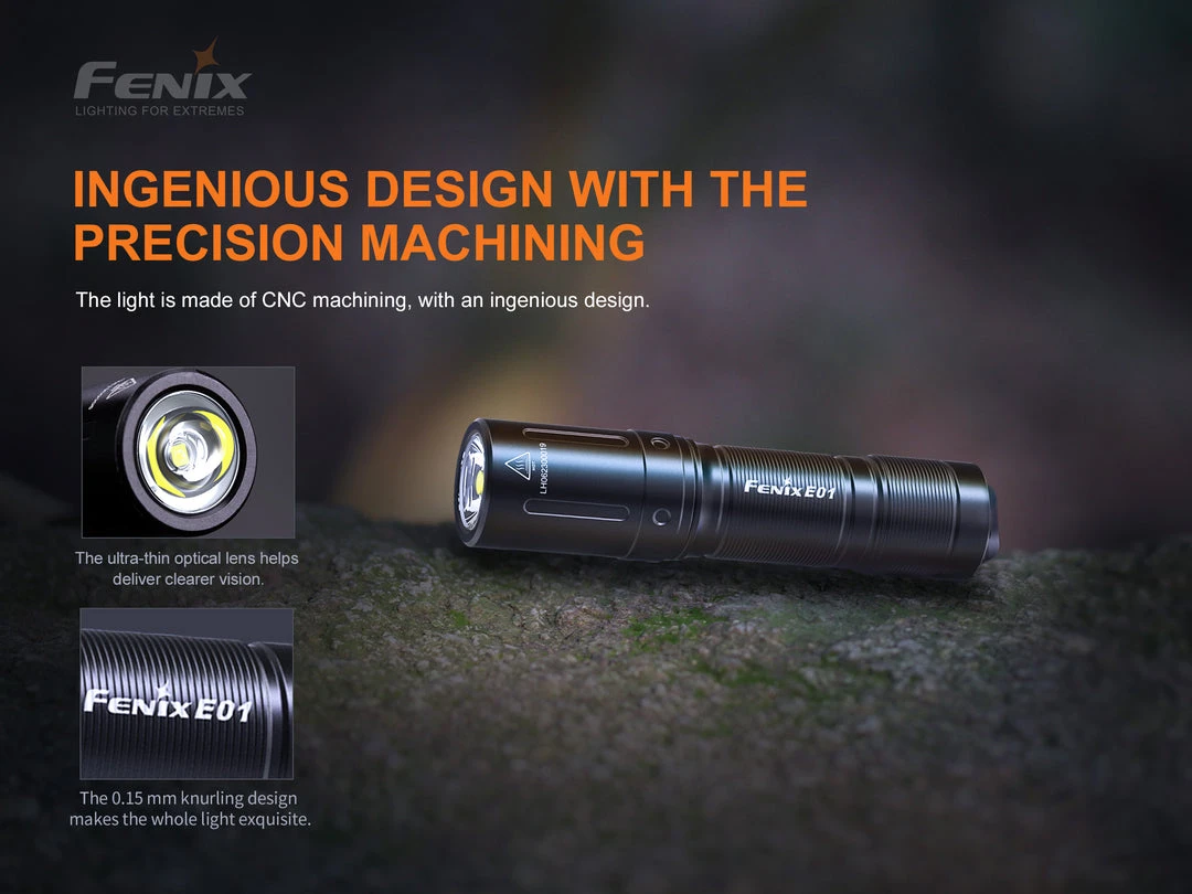 Fenix-PD36R + E01 V 2.0 Combo (Battery Included) 3 Fenix-PD36R + E01 V 2.0 Combo (Battery Included)