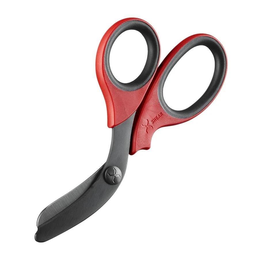 XSHEAR® Red Titanium Coated 7.5" Heavy Duty Trauma Shears 3 XSHEAR® Red Titanium Coated 7.5" Heavy Duty Trauma Shears