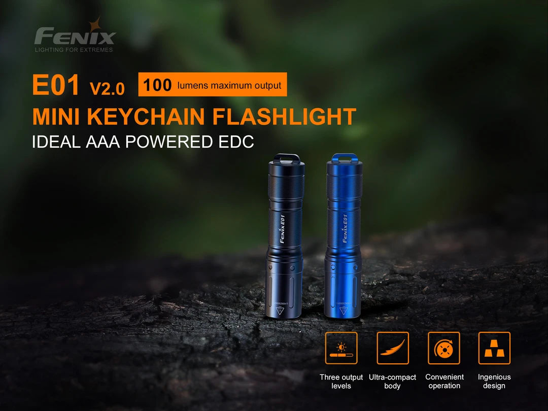 Fenix-PD36R + E01 V 2.0 Combo (Battery Included) 10 Fenix-PD36R + E01 V 2.0 Combo (Battery Included)
