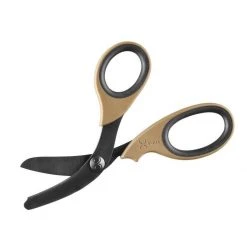 XSHEAR 7.5" HEAVY DUTY TRAUMA SHEARS, COYOTE BROWN HANDLES, BLACK TITANIUM COATED BLADES
