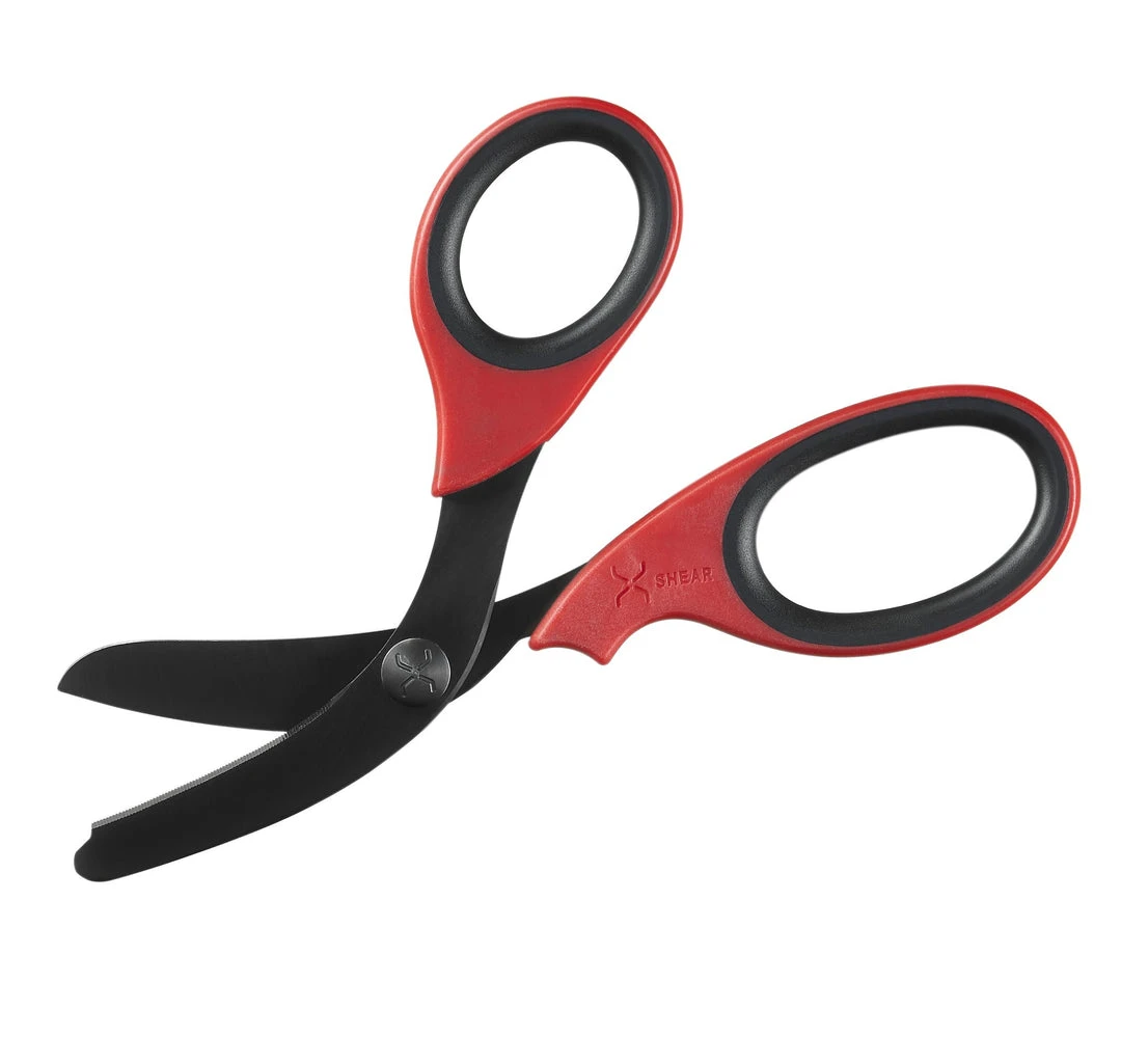 XSHEAR® Red Titanium Coated 7.5" Heavy Duty Trauma Shears 4 XSHEAR® Red Titanium Coated 7.5" Heavy Duty Trauma Shears