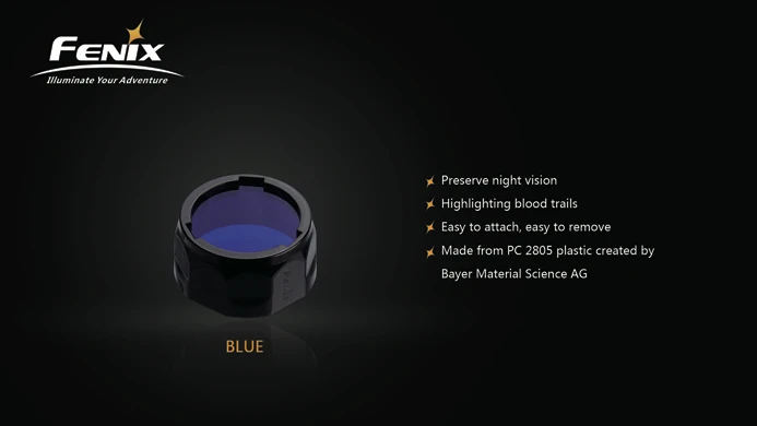 Fenix- Filter Adapter (Red,Blue,Green) 6 Fenix- Filter Adapter (Red,Blue,Green)