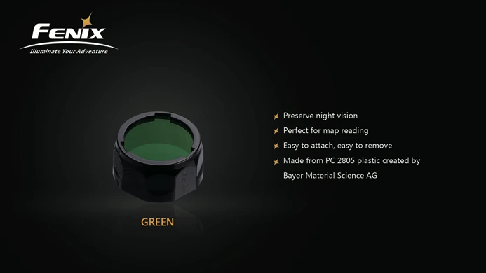 Fenix- Filter Adapter (Red,Blue,Green) 5 Fenix- Filter Adapter (Red,Blue,Green)