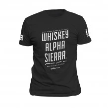 Warrior Assault Systems Whiskey Alpha Sierra T-Shirt Black