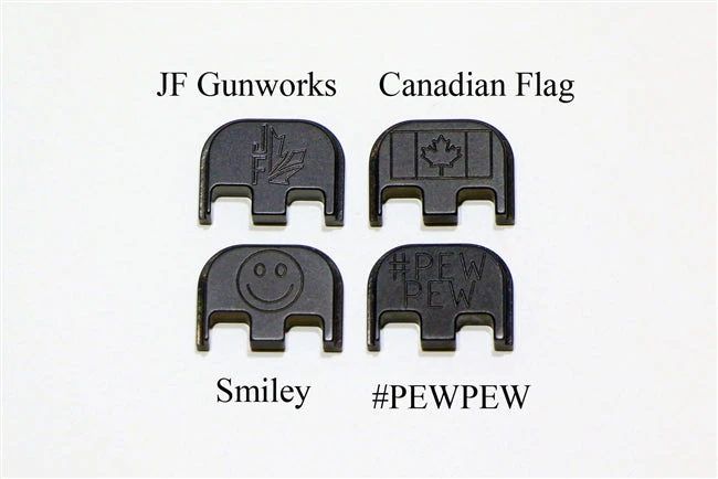 JF GUNWORKS - GLOCK SLIDE COVER, CANADIAN FLAG 3 JF GUNWORKS - GLOCK SLIDE COVER, CANADIAN FLAG
