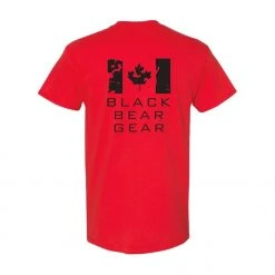 Apparel Black Bear Gear Short Sleeve-Red