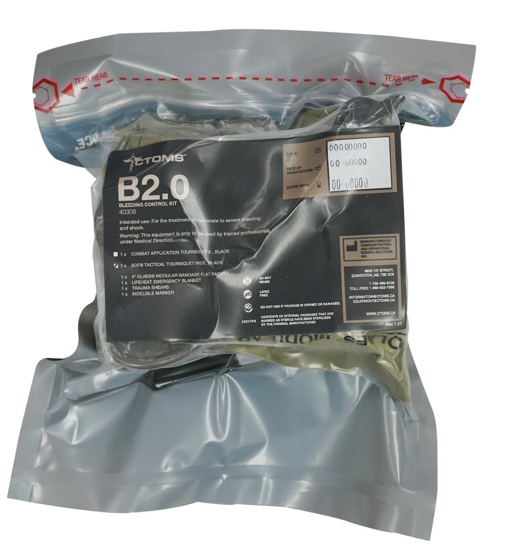 CTOMS Bleeding Control Kit 2.0 With SOFTT 3 CTOMS Bleeding Control Kit 2.0 With SOFTT