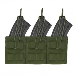 Warrior Assault Systems TRIPLE MOLLE OPEN AK 7.62MM – RANGER GREEN