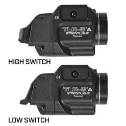 Streamlight TLR-8®A Flex - A Gun Light With Red Laser And Rear Switch Options